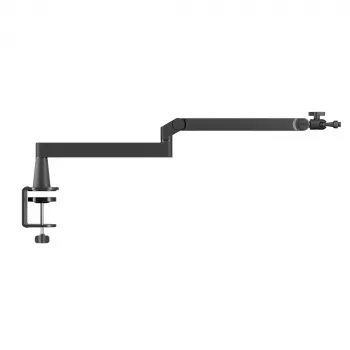 Bras de microphone compact BOYA MIC ARM LP avec pince de bureau - noir