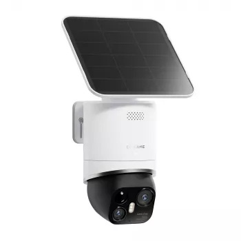 Caméra extérieure 360° Dreame Navo Elite 1 avec panneau solaire - blanche