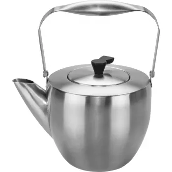 Théière Bodum Columbia 1,5 L, acier inoxydable mat