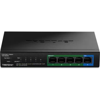 Switch 5 ports 2,5G PoE++ TRENDnet TPE-BG350