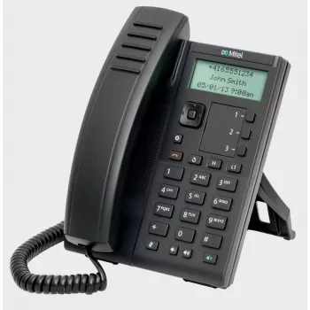 Téléphone SIP Mitel 6905 - Téléphone SIP ouvert - Câble Ethernet inclus - Bloc d'alimentation non inclus (50009432)