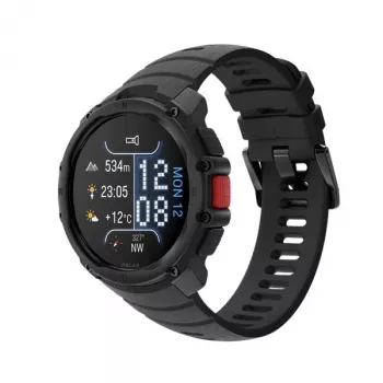 Polar Street X GPS Sports Watch, S-L, Night Black