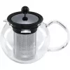 Théière à piston Bodum ASSAM 0,5 litre acier inoxydable / noire