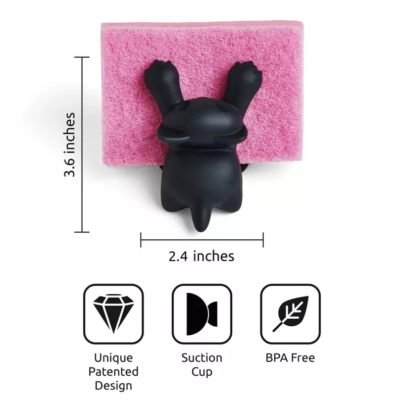 Porte-éponge OTOTO Scrubby gris