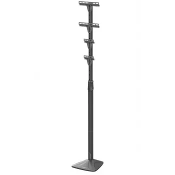 Poteau de montage pour borne de recharge Barkan EV140FC 145 cm noir