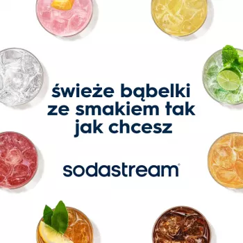 Bouteille de gazéification SodaStream Fizz&Go 900 ml bleu glacier