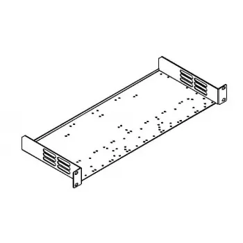 Kit de montage en rack Kramer Electronics RK-1 - 1U - 19 pouces (48,3 cm) - noir