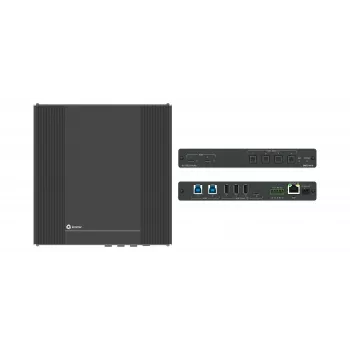 Kramer Electronics SWT3-41-U Commutateur géré 4x1 USB 3.2 Host PoE-Acceptor avec 4 appareils - 10 Gbit/s - Power over Ethernet