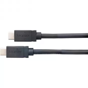 Kramer Electronics C-U32/FF-6 Câble USB 3.2 Gen 2 USB-C vers USB-C 1,8 m Noir