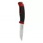 Couteau à lame fixe Morakniv Companion Spark Red avec pierre à feu