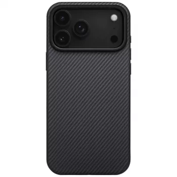 Coque MagSafe PITAKA Aramid UltraGuard pour iPhone 17 Pro noir/gris Twill