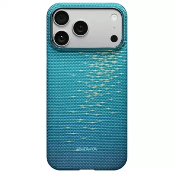 Coque MagSafe PITAKA Ultra-Slim pour iPhone 17 Pro, Lucid Blue