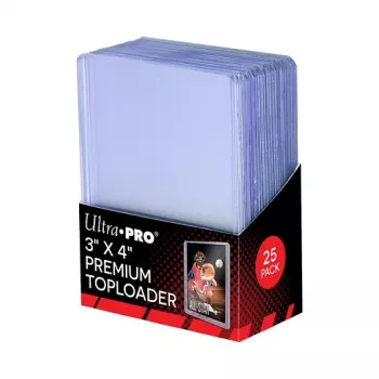 Protège-cartes rigides en plastique Ultra PRO TCG Premium 77x100mm lot de 25