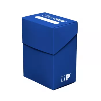 Boîte de rangement de deck Ultra PRO TCG Pro 80+ bleue