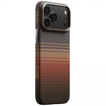 Coque MagSafe PITAKA Ultra-Slim pour iPhone 17 Pro Max Sunset