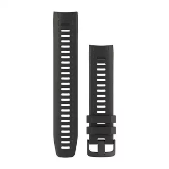 Bracelet de montre en silicone Garmin Instinct Series graphite 22 mm QuickFit