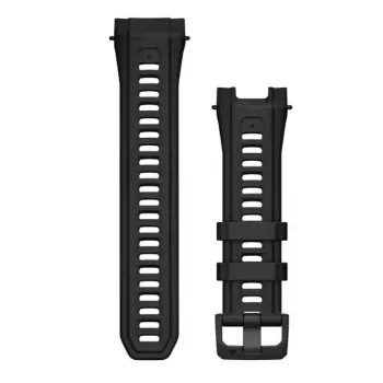 Bracelet de montre Garmin 26 mm en silicone noir pour Instinct 3 50 mm 010-13396-01