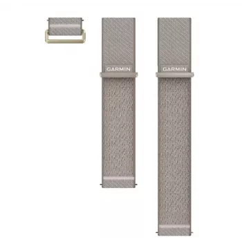 Bracelet de montre Garmin Nylon Quick Release 24 mm ComfortFit French Gray 010-13907-05