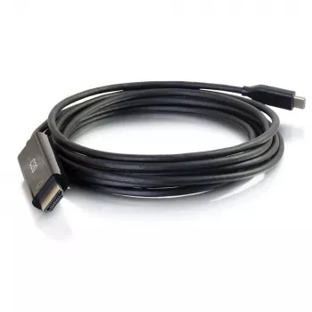 C2G USB-C to HDMI Adapter Cable - 1.83 m - Black - 4K@60Hz - Reversible USB-C Connector