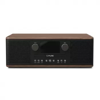 PURE ACOUSTICS Pure Classic C-D6 radio numérique Coffee Black/Walnut EU/UK