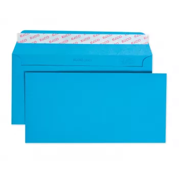 Enveloppe couleur ELCO C5/6 (114 x 229 mm), sans fenêtre, 100 g/m², bleu intense, 250 pièces (18833.32)