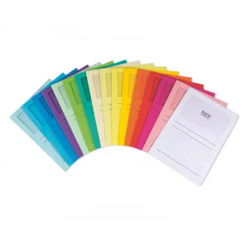 Classeur d'organisation ELCO Ordo Classico A4, 220 x 310 mm, 120 g/m², couleurs assorties, 100 pièces (29488.00)