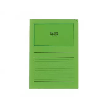 Classeur d'organisation ELCO Ordo Classico A4, 220 x 310 mm, 120 g/m², vert, 100 pièces (29489.62)