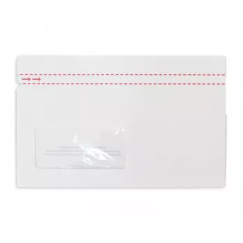 ELCO Quick Vitro pochette à documents C5/6, fenêtre face avant gauche, autocollante, 110 g/m², blanc, 250 pièces (29213.00)