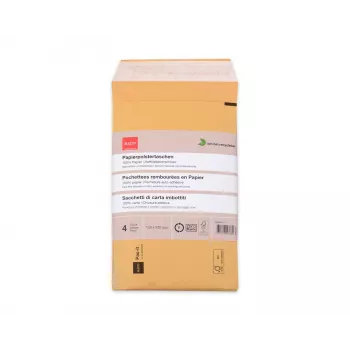 ELCO Ecosafe pochette matelassée papier 140 x 225 mm, autocollante, marron, 4 pièces (74650.92)
