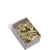 Attache-trombone Artoz Papier doré 25 mm lot de 12