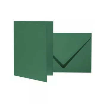 Artoz Papier 10 cartes pliées avec enveloppes Mosaic DIN B6