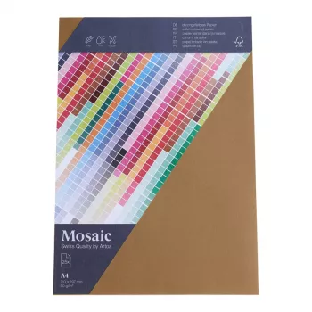 Artoz Papier Mosaic papier à lettres naturel A4 90 g/m² 25 feuilles
