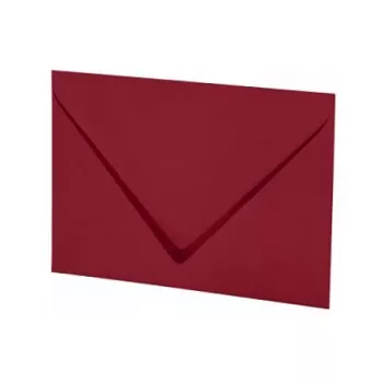 Artoz Papier Mosaic enveloppes DIN B6 sans fenêtre bordeaux gommées lot de 20