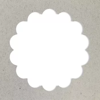 Artoz Papier Perforatrice motif standard cercle ondulé M