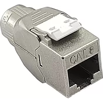 Module Keystone ROLINE Cat.8/Class I blindé super slim sans outil