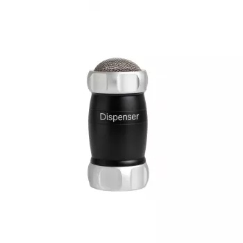 Marcato Dispenser noir (DI-NER) - saupoudreur de farine/poudre pour pâtes et pâtisserie