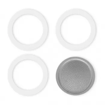 Bialetti rechange 3 joints + 1 filtre 2 tasses (0800032)