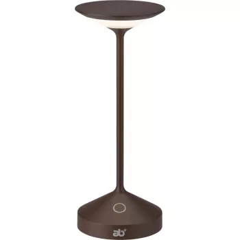 Lampe de table portable AB+ by Abert Tempo Mini corten