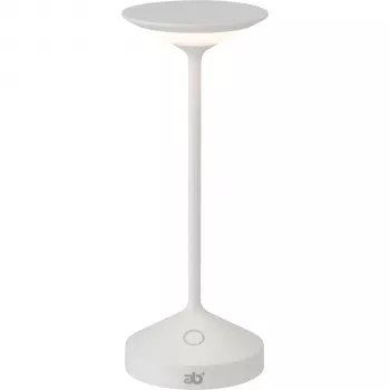 Lampe de table portable ab+ by Abert Tempo Mini blanche