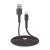 SBS TECABLETC3MTK câble USB-A vers USB-C 3 m noir