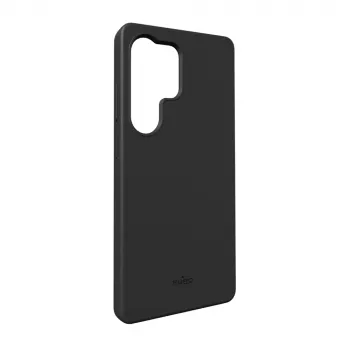 Coque arrière Puro Icon Mag pour Samsung Galaxy S25 Ultra, noire, TPU/silicone, compatible MagSafe