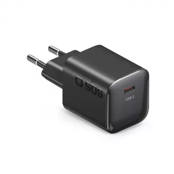 Chargeur mural USB-C STEP BY STEP SBS 30W 1C Noir