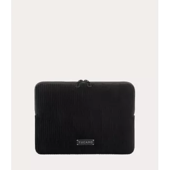 Housse d'ordinateur portable Velluto 2 TUCANO pour MacBook Air 13 (M4/M3/M2/M1/2025-2018) / Pro 13 / ordinateur portable 12, noire