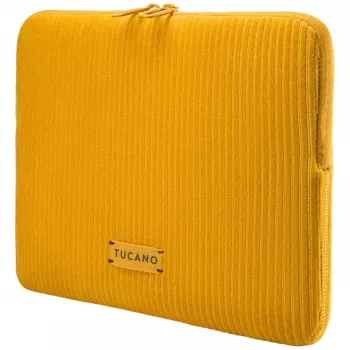Housse pour ordinateur portable Tucano Velluto 2 Sleeve 13 pour MacBook Air/Pro 13 inch jaune