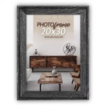ZEP Torino Cadre en bois noir 30x40 RT234L