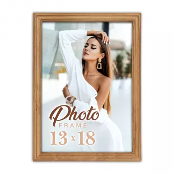 ZEP Roan Cadre photo en bois naturel 13x18 WA557N