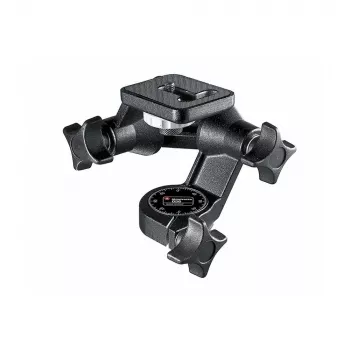 Tête de trépied 3D Junior 3 voies Manfrotto (noire, charge 4 kg)