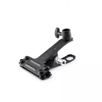 Manfrotto Pince à ressort - noire - ouverture de mâchoire 55 mm - filetages 1/4 inch-20 et 3/8 inch-16
