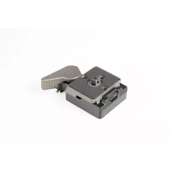 Adaptateur à fixation rapide Manfrotto 323 avec plaque RC2 (200PL-14) - noir