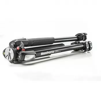 Trépied Manfrotto 055XPRO3 à 3 sections, aluminium, noir